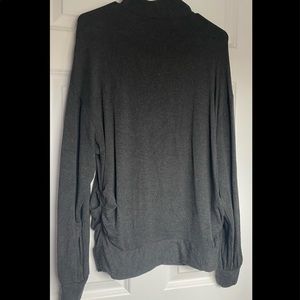 Express gray turtleneck sweater